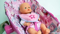 Baby Doll Nenuco Drinks Milk Magic Bottle Bathtime Change Diaper and Clothes Newborn Baby Dolls