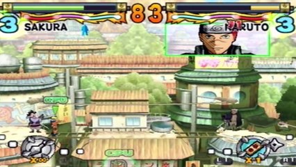 [PS2] Walkthrough - Naruto Ultimate Ninja - Saga de Sakura Haruno