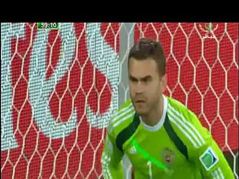 Algérie 1 Russie 1 But se Slimani et explosion de joie en Algérie