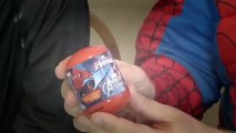 VENOM vs CATWOMAN vs SPIDERMAN Fruit Loops Breakfast Cereal Challenge Superhero Kids in Real