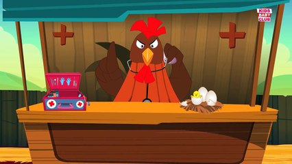 Five Big Roosters | Kids Song | Childrens Nursery Rhyme | Songs For Babies