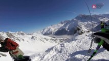 GOPRO Winning run Eva WALKNER- Chamonix-Mont-Blanc - Swatch Freeride World Tour 2016