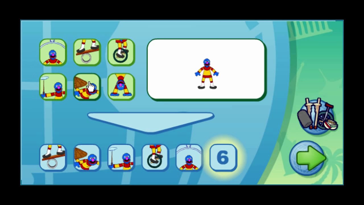 Sesame Street Global Grover Cartoon Animation PBS Kids Game Play Walkthrough