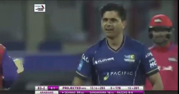 MUST WATCH | Abdul Razzaq clean bowls Virender Sehwag in an MCL match yesterday