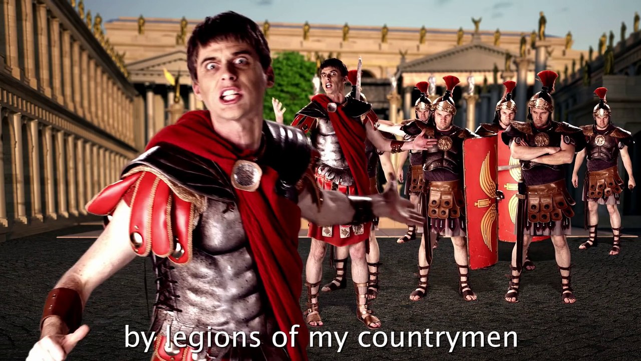 Shaka Zulu vs Julius Caesar. Epic Rap Battles of History Season 4.