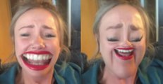 This Woman Cracks Herself Up With Face Swapping App