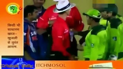 India vs Pakistan Fight in Cricket   Top 9 fights in Cricket History between players