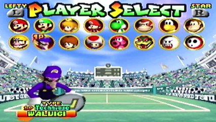 [N64] Mario Tennis - Waluigi