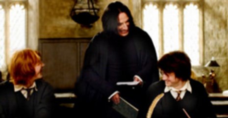 Naughty Alan Rickman & Michael Gambon Prank Daniel Radcliffe
