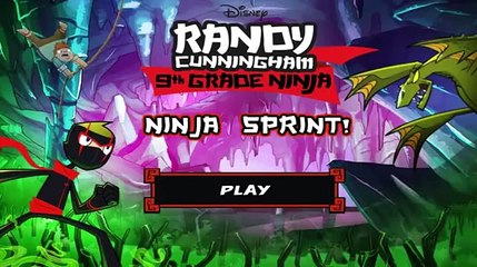 Randy Cunninghain 9th Grade Ninja : Ninja Sprint-Disney Games