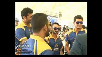 Launch Cermony of Naya Nazimabad as Home Ground of KARACHI KINGS