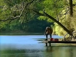 When you put your feet in to water and fishes come out