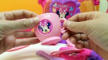 Minnie Mouse Bowtique Tea Playset Disney Junior Mickey Mouse Toys Juego de Té Plastilina