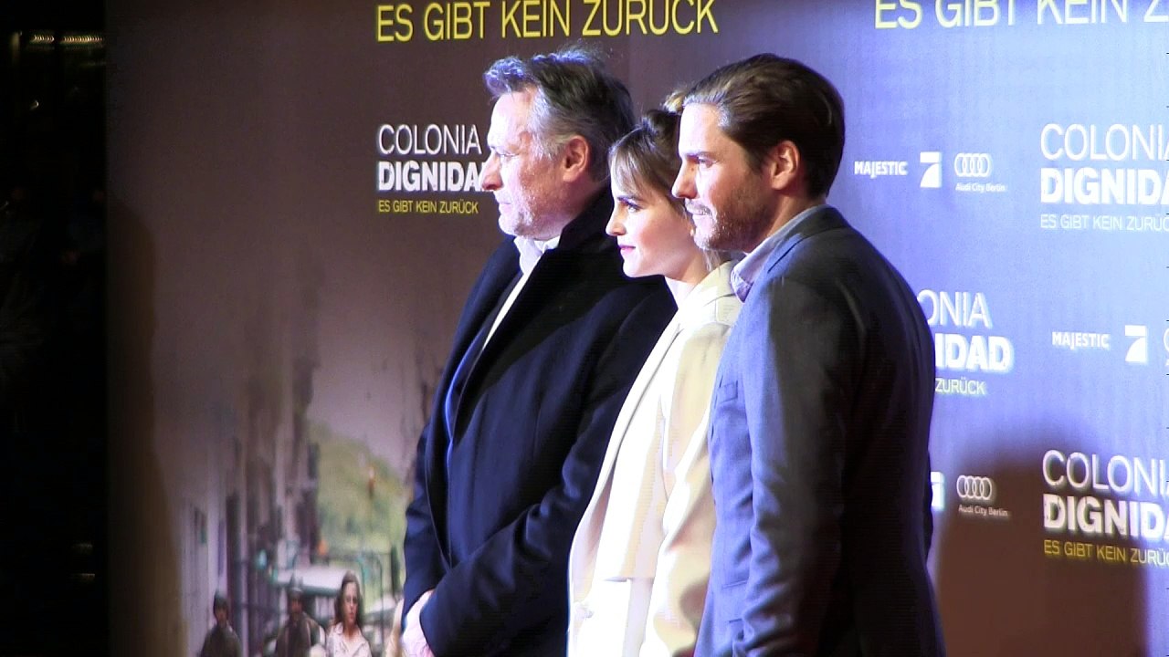 'Colonia Dignidad': Roter Teppich für Daniel Brühl und Emma Watson
