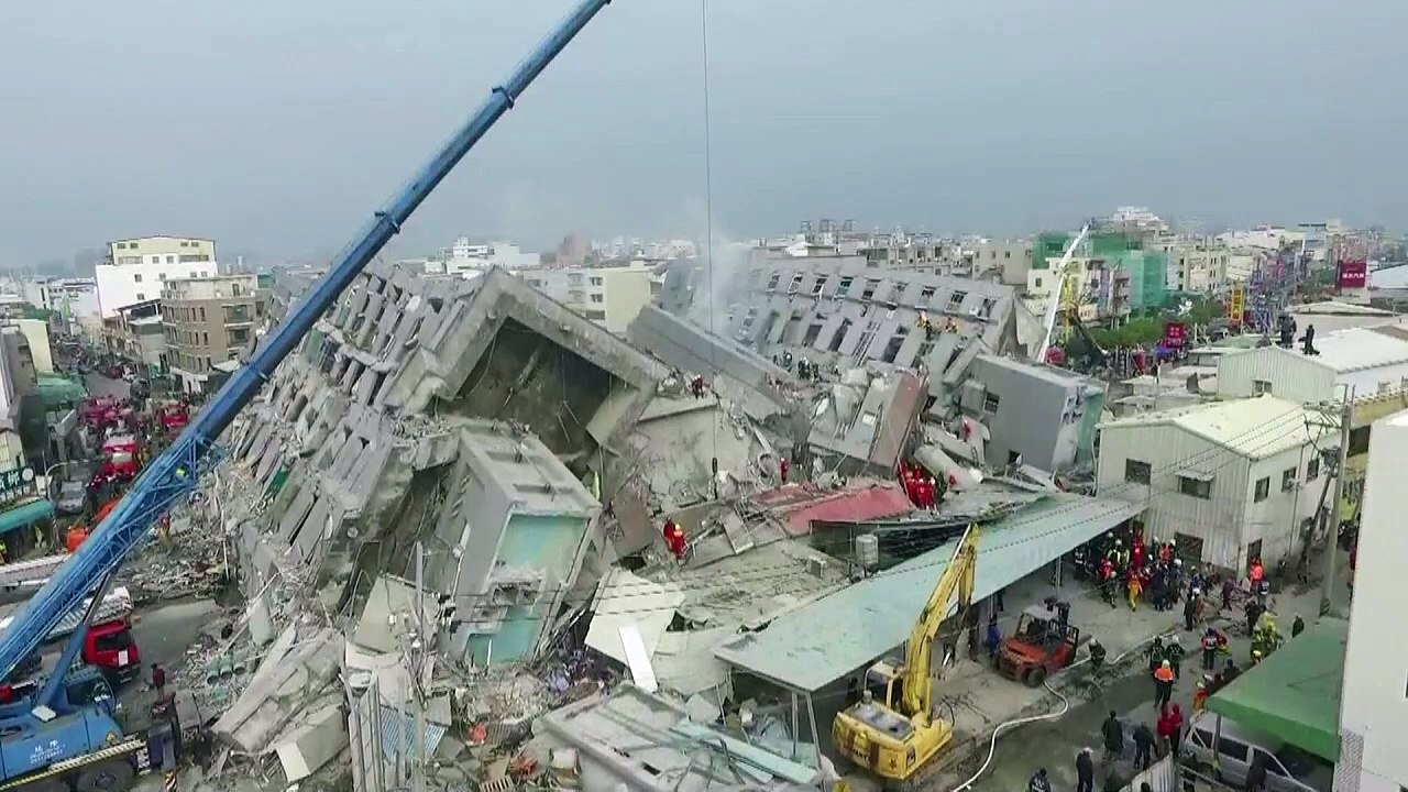 In Taiwan bebt die Erde: Tote und Verletzte