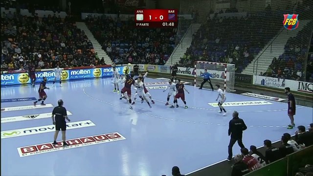 [HIGHLIGHTS] HANDBALL (Asobal): Helvetia Anaitasuna-FC Barcelona Lassa (22-32)