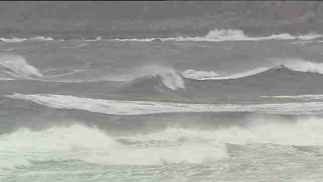 Rachas de viento de hasta 100 kilómetros por hora en zonas costas de A Coruña