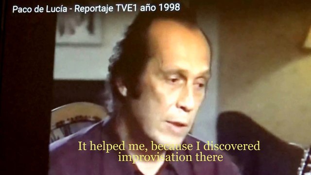 Paco de Lucia´s best tips ever / El mejor consejo de Paco de Lucia (Modern flamenco guitar world )