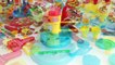 Food Court Set Cooking Machine Play Doh Toy Food DIY Make Ice Creams Waffles Desserts & More Food