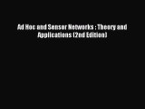 (PDF Download) Ad Hoc and Sensor Networks : Theory and Applications (2nd Edition) Download