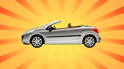 Cartoon for kids - Cars race, learn colors with cars #Ze Cartoon