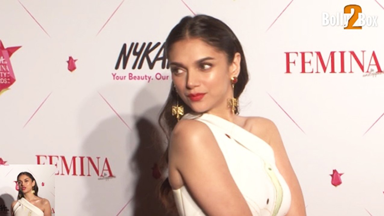 Aditi Rao Hydari at Nykaa Femina Beauty Award 2016 | Bollywood Celebs