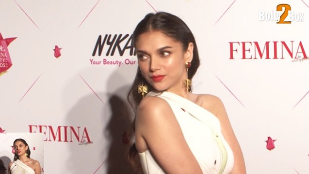Aditi Rao Hydari at Nykaa Femina Beauty Award 2016 | Bollywood Celebs