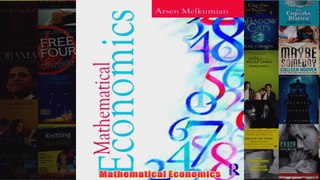 Download PDF  Mathematical Economics FULL FREE