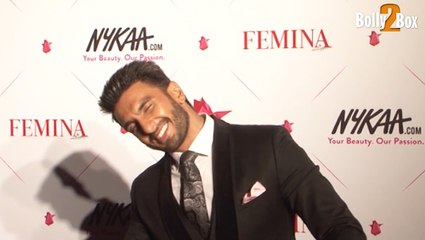 Ranveer Singh at Nykaa Femina Beauty Award 2016 | Bollywood Celebs
