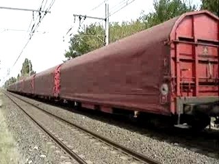 7200 + train complet bachés