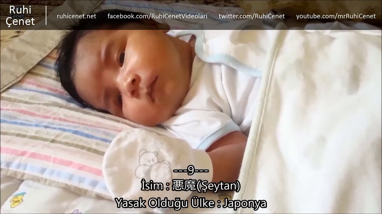 Yasaklanmış 10 Saçma Bebek İsmi