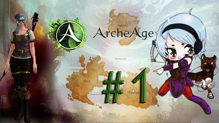 ArcheAge Let's Play - LadyDeath the Elf Occultist Episode 1 Closed Beta Event 2