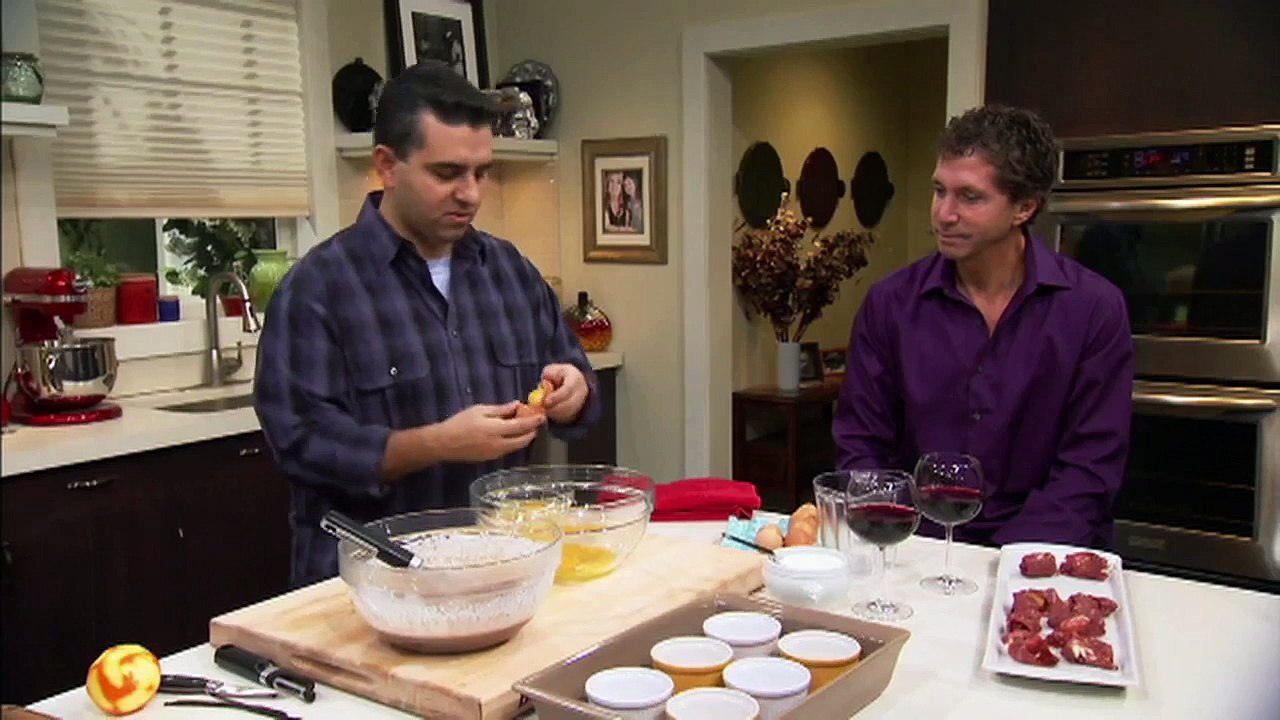 Orangen-Schoko Pudding