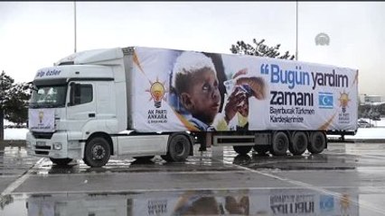 Bayırbucak Türkmenlerine Yardım Konvoyu Yola Çıktı