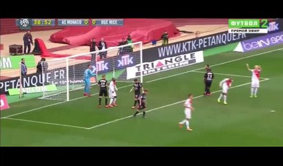 Vagner Love header big chance ~ AS Monaco vs OGC Nice