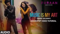 Music Is My Art (Niamat Salaamat) Hookstep Video Tutorial | Vicky Kaushal & Sarah Jane Dia