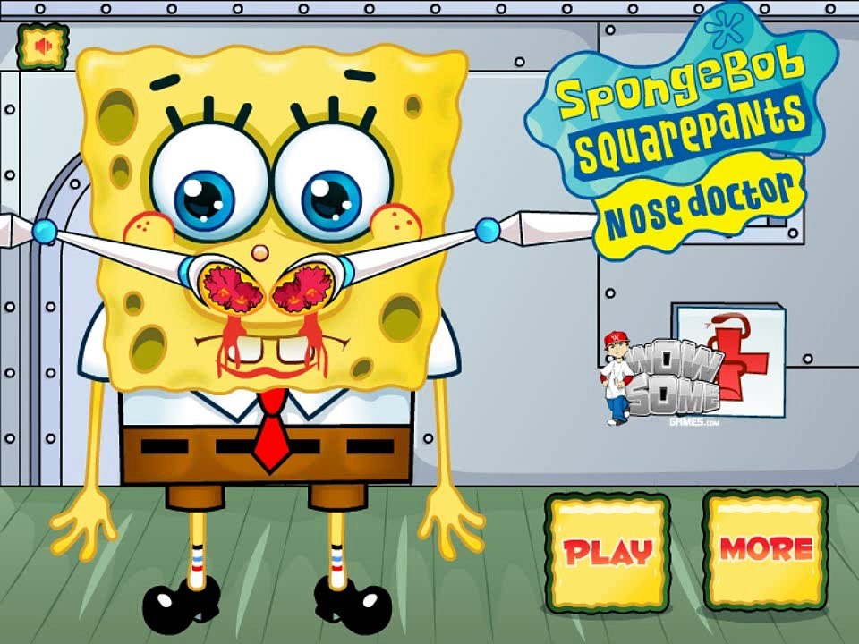 Spongebob Nose Doctor - Best Game for Little Kids