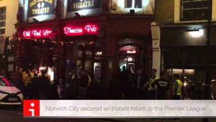 Norwich Takımı Premier lige Çıktı Taraftarı Çoştu