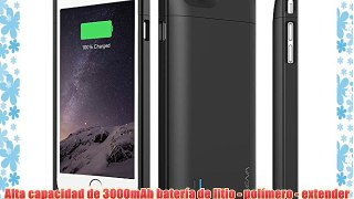Apple iPhone 6 / 6s Funda de Batería- Vena ZeusCase [MFI Certified] 3000mAh Funda protectora
