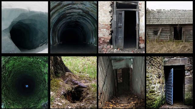 Тест на страх. Выберите вход, который пугает вас больше всего