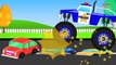 KZKCARTOON TV-Monster Truck Stunt - Monster Truck Videos For Kids - Monster Trucks For Children