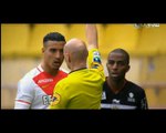 Red Card Nabil Dirar - Monaco 0-0 Nice (06.02.2016) France - Ligue 1