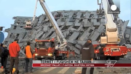 Tërmet i fuqishëm në Tajvan, dhjetëra viktima - News, Lajme - Vizion Plus