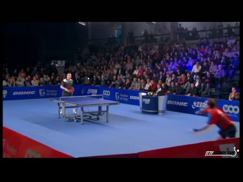 ITTF Legends Tour 2016 - JO Waldner - JM Saive (live)