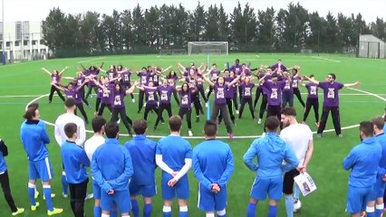 FLASHMOB UNSS: As du LP Thomas-Jean MAIN (Niort)"En route pour l'EURO 2016 "