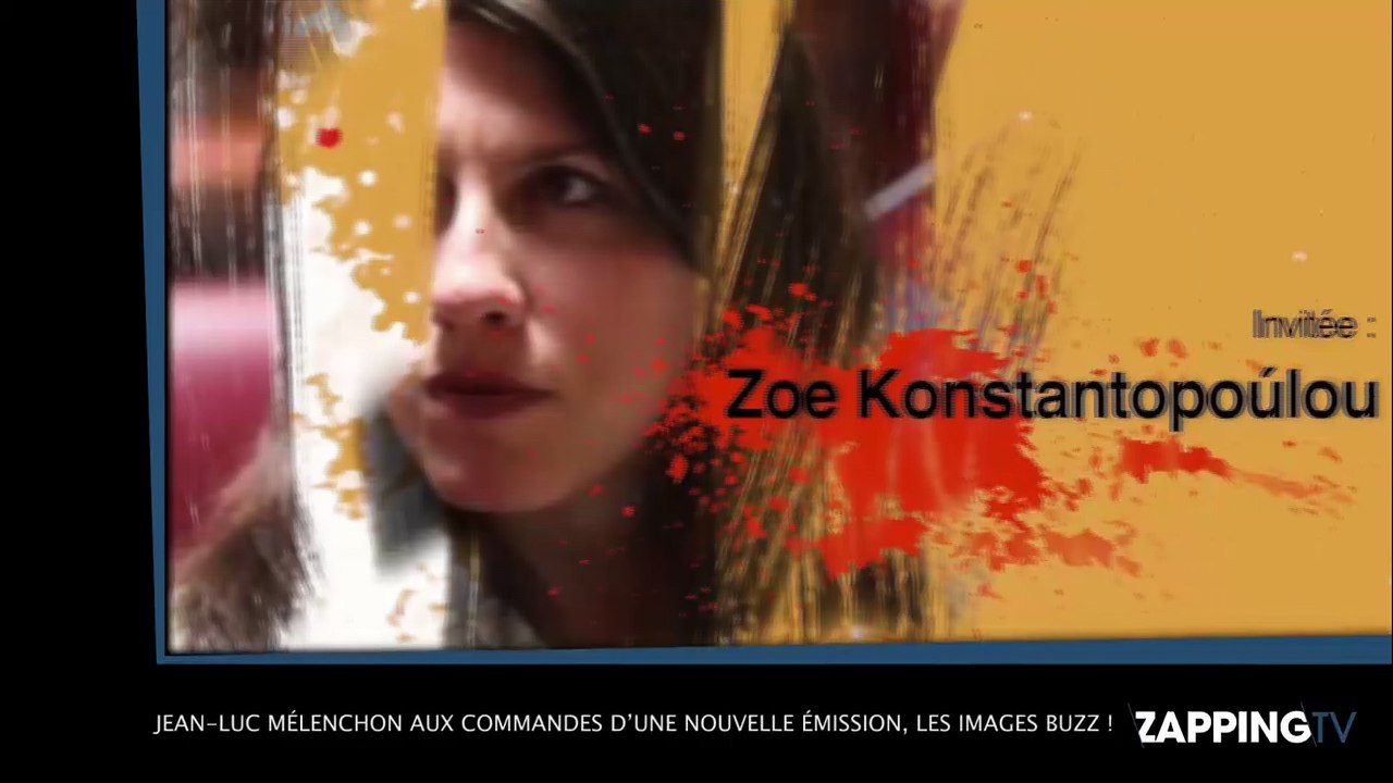 Jean-Luc Mélenchon aux commandes d’une nouvelle émission, les images buzz !