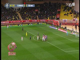 اهداف المباراة ( موناكو 1-0 نيس  ) الدورى الفرنسى