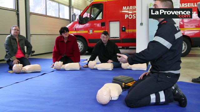 Marseille : sensibilisation aux gestes qui sauvent avec les marins-pompiers