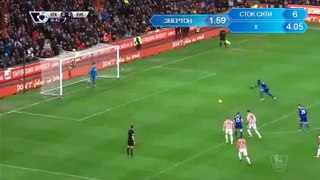 Romelu Lukaku  Goal - Stoke City Vs Everton FC (0-1) - 06.02.2016