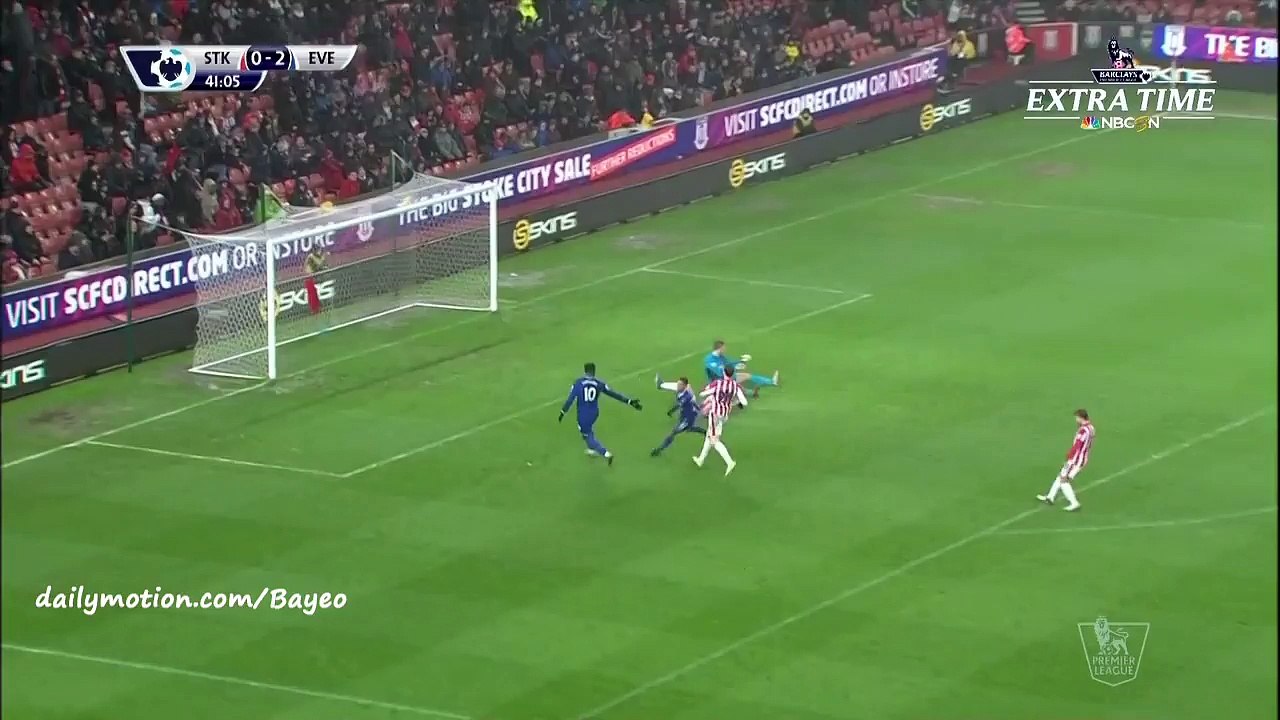 Aaron Lennon Goal HD - Stoke City 0-3 Everton - 06-02-2016